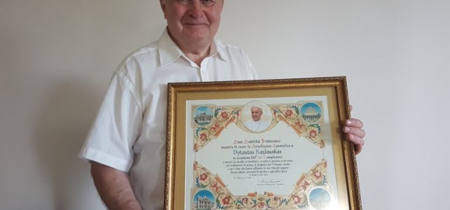 POPIEŽIAUS PRANCIŠKAUS PALAIMINIMAS POPIEŽIAUS PRANCIŠKAUS PALAIMINIMAS