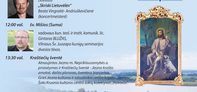Šv. Roko atlaidai – rugpjūčio 16 d. Jiezne Šv. Roko atlaidai – rugpjūčio 16 d. Jiezne