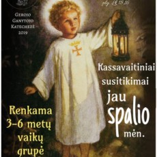 Gerojo ganytojo katechezė 2019