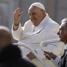 POPIEŽIUI PRANCIŠKUI – 86 METAI